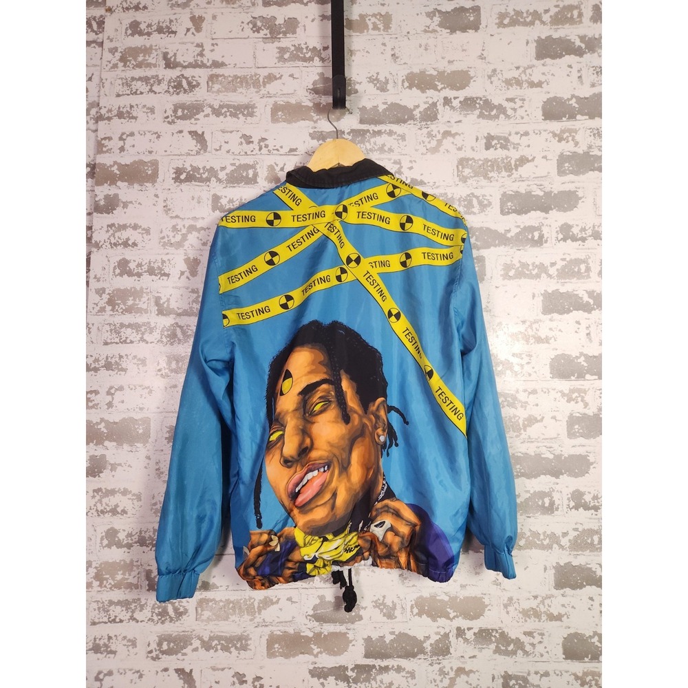 ASAP Rocky Flacko Testing in Progress Size‎ XL Windbreaker Jacket (E450)